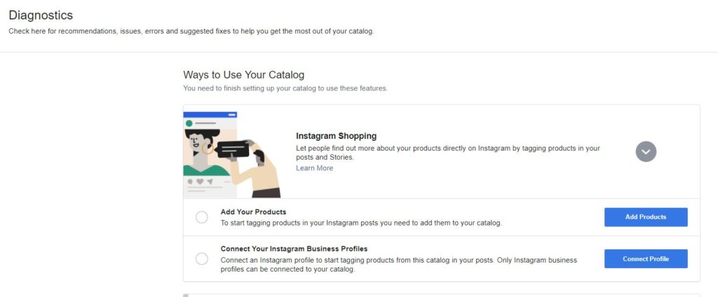 How to add a shop to your instagram business profile sell products