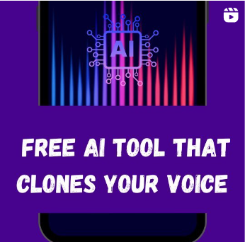 Free ai tool that clones your voice